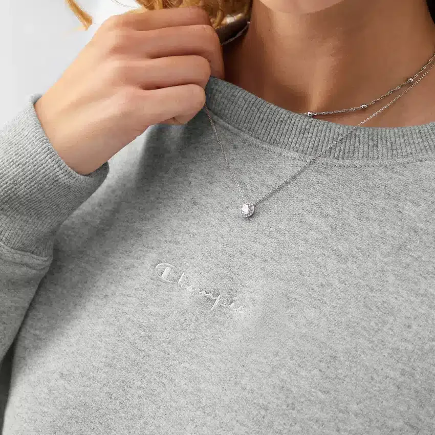 Powerblend Crewneck Sweatshirt, Embroidered Script Logo